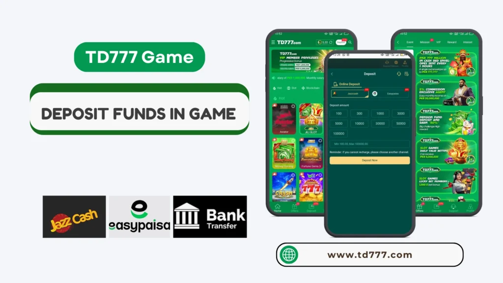 TD 777 free Deposit